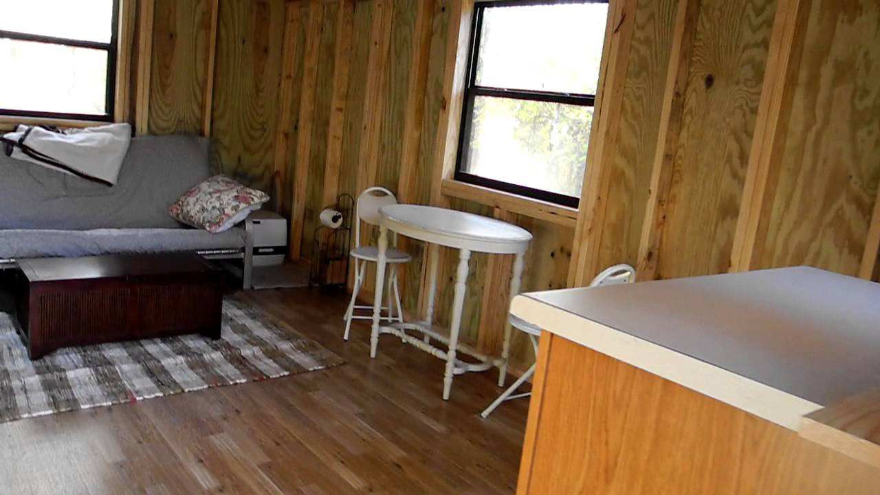 Off Grid Cabin Interior
