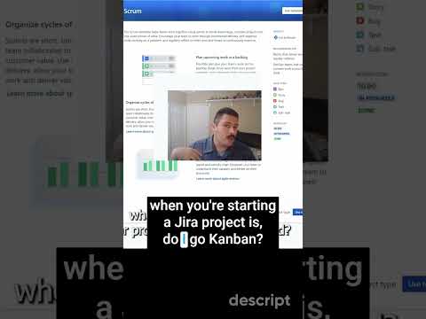 Scrum vs Kanban Jira projects