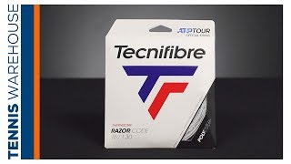 First Look: Tecnifibre Razor Code Tennis String in WHITE (Daniil Medvedev's String!)