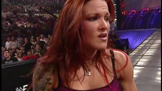 Trish Stratus Gets To Kiss Matt Hardy Much To Lita's Annoyance