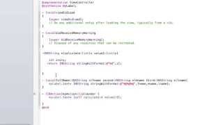 Xcode : Methods That Take Parameters and Return Values