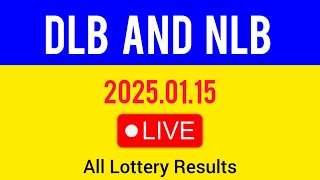 🔴 Live: Lottery Result DLB NLB ලොතරය් දිනුම් අංක 2025.01.15 #Lottery #Result Sri Lanka #NLB #Nlb