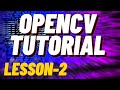 OpenCV Tutorial - Lesson 2 : Edge Detection & Morphological Operations (Python)