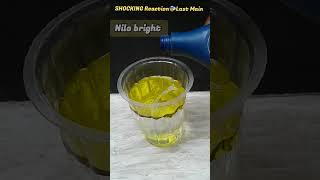 Water + Shampoo + Nilo bright + Oil Mix Experiment Shocking Reaction 😱 #scienceexperiment #shorts