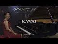 makiko hirata performs brahms rhapsody op. 79 no. 1 at namm 2020