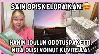 Ihana yllätyspaketti / Sain opiskelupaikan /Millä kuvaan mun videot / Monen päivän vlogi