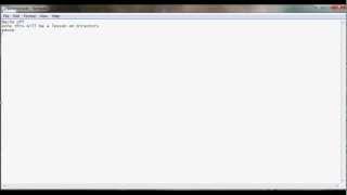 Batch Tutorial: Lesson 7: Directors