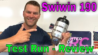 Swiwin 190 Turbine UnBoxing, Testrun and Review.