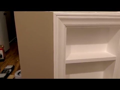How to make a bathroom niche How to make a bathroom niche