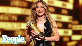 Jennifer Lopez Thanks Those "Who Lied to Me" & "Broke My Heart" at 2022 MTV Awards | PEOPLE
