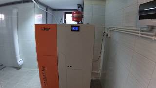 HKS Lazar - piece na pelet SmartFire 15kW - sterowanie, kotłownia, CWU