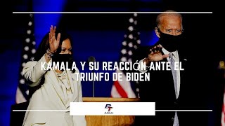 Kamala Harris a Joe Biden: "Lo hicimos Joe, vas a ser el próximo Presidente de los Estados Unidos"