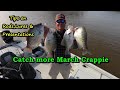 Easy way to catch  crappie/How to catch crappie in March tips,lures and locations/Kerr Lake crappie