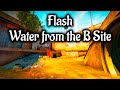 How to Flash Water From the B Site on Overpass?