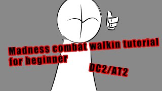 Madness combat dc2 walking tutorial (frame by frame speed)