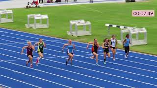 100m 16yrs Girls Met West School Sports 2017