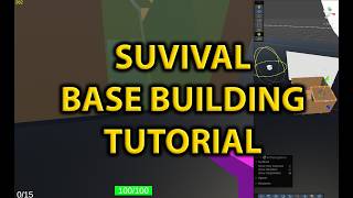 Survival Base Building Tutorial For Unity