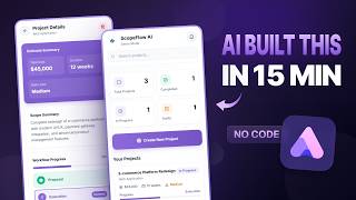How I Build a Functional AI Web App in 15 Minutes (No Code)