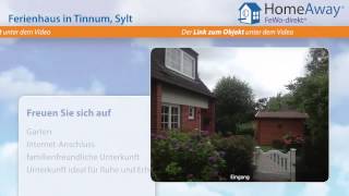 Ferienort Sylt: Aufwändig renoviertes Reihenend-Ferienhaus, hochwertig mit - FeWo-direkt.de Video