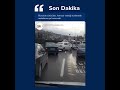 sondakika bursa da sürücüler fermuar tekniği kullanarak ambulansa yol veremedi.