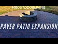 Paver Patio Expansion - Outdoor Living Tip of the Day