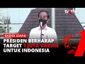 Presiden Jokowi Tinjau Pelaksanaan Vaksinasi di Lapangan Bhayangkara | Kabar Siang tvOne