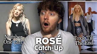 ROSÈ CATCH-UP! (Toxic Till The End & Number One Girl | Official MV Reaction)