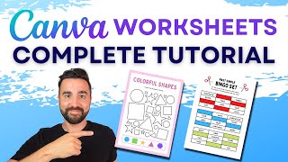 Make Worksheets in Canva | Tutorial for Teachers