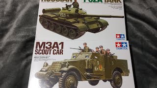 Tamiya 1/35 Russian T 62 /M3A1 Scout Car