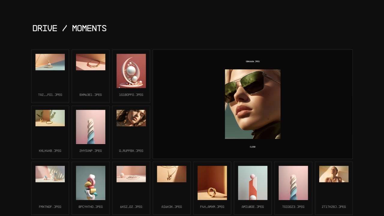 Responsive Image Gallery | HTML CSS JavaScript X GSAP (Responsive ...