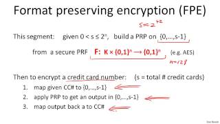 8 5 Format preserving encryption 13 min