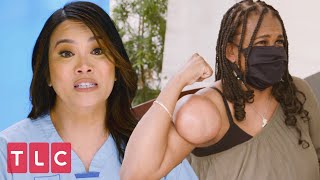 Woman Has a Huge Lipoma Growing Out of Her Arm | Dr. Pimple Popper