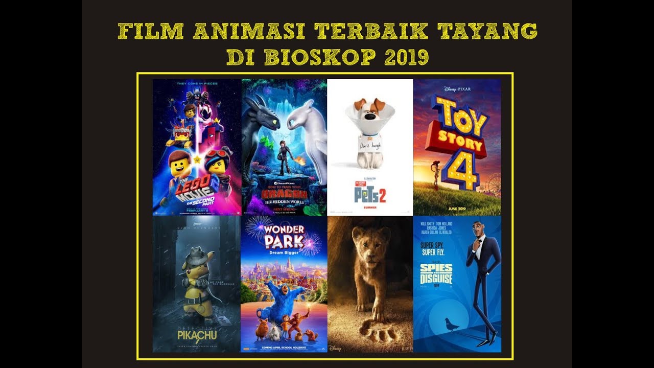 Inilah 31+ Film Kartun Bioskop Terbaik 2021