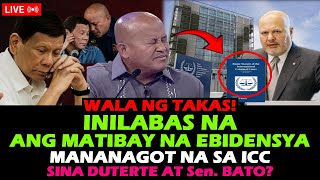 BATO DELA ROSA RODRIGO DUTERTE ICC INILABAS NA ANG MATIBAY NA EBIDENSYA! VP SARA DUTERTE MARCOS PBBM