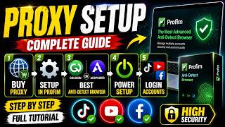 Profim Proxy Setup Full Tutorial 2026 | Best Anti Detect Browser Setup