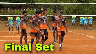 Final Set 💪 Finals 💥 Karpagam Vs DG Vaishnav 💥 American College