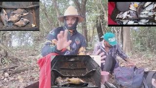 mais uma pescaria no lago do Araras de malhadeira e caniço