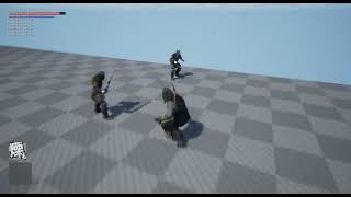 【ゲーム制作】Third person view action game on Unreal Engine 4 (53)