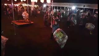 柏踊り　南増尾太鼓　南部公園にて