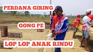 PERDANA DI LATIH DILAPAK ANAK RINDU GONG PE.