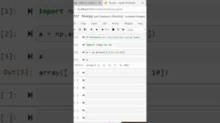 Finding out the Square root of an array using Numpy