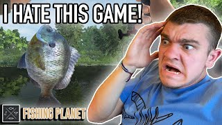 I HATE THIS GAME! Fishing Planet Pt. 2 - Kendall Gray