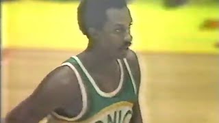 David Thompson Sonics 19pts 11asts vs Lakers (1983)