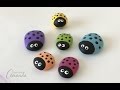 Ladybug Rocks - painted rocks craft