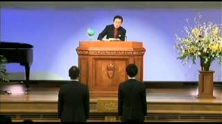 YCC Wednesday Service (2013.3.20)久保田伝道師、佐々木伝道師就任式