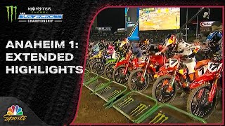 Supercross 2025 - Round 1, Anaheim I | EXTENDED HIGHLIGHTS | 1/11/25 | Motorsports on NBC