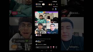 Lalo, BigKashOut, Ike and Trilo.og on Tiktok live