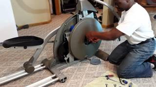 Removing the Crank Wheel -  Elliptical Drive Belt Replacement (Part 2)
