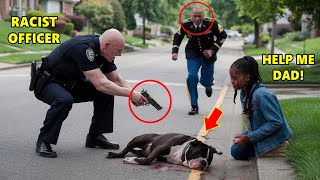 Racist Police Officer Shoots a Black Girl's Bulldog—Unaware Her Father Is an Army Major