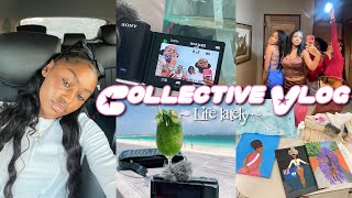 Collective Vlog | dinner, mini golf, school, art, hair appt, driving, friends etc… | ItssNiquess